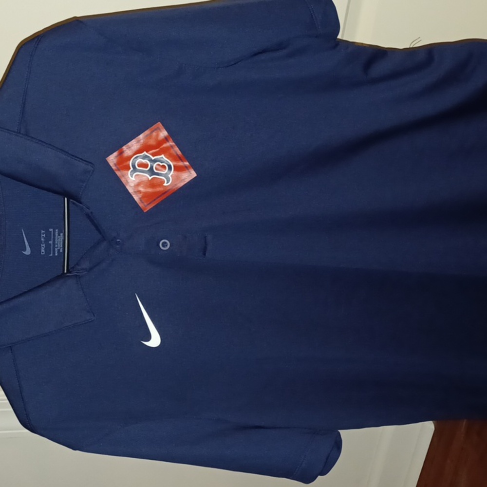 ⚾️ Boston Red Sox Men's Nike Diamond Icon Franchise Performance Polo Sz. L Navy
